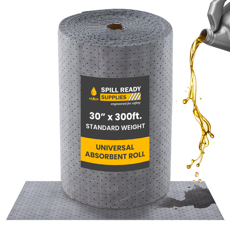 Universal Absorbent Mat Roll 30in x 300ft