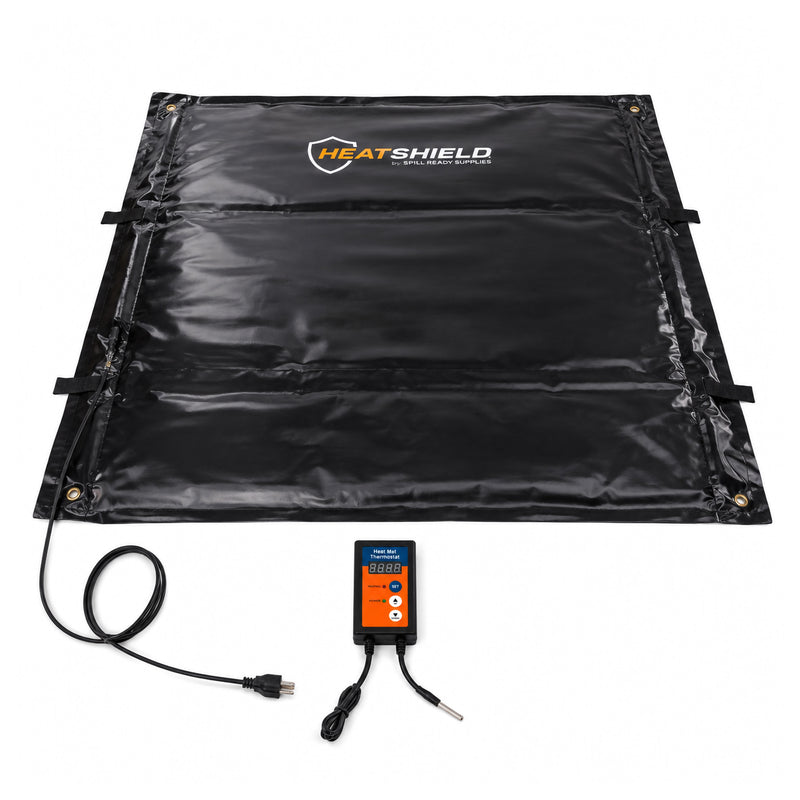 Heated Concrete Curing Blanket 3x4ft | Electric Concrete Blanket for Cold Weather Curing | Industrial