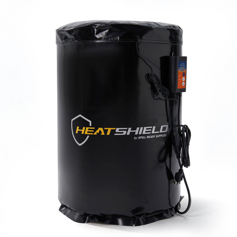 15 Gallon Drum Heating Blanket Full Coverage Electric Drum Heater for Steel & Poly Drums | Industrial Insulated Heating Wrap