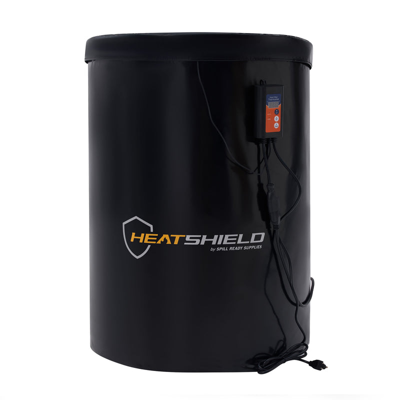30 Gallon Drum Heating Blanket Full Coverage Electric Drum Heater for Steel & Poly Drums | Industrial Insulated Heating Wrap