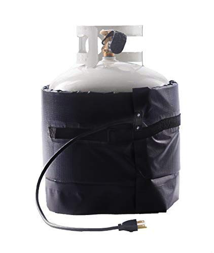 Gas Cylinder Heating Blanket 20 lb | Propane Tank Heater for 20 30 40 100 lb Cylinders | Adjustable Temperature