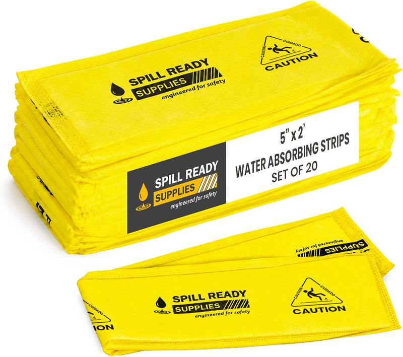 Water Absorbing Strips 5 in x 2 ft 20-pack