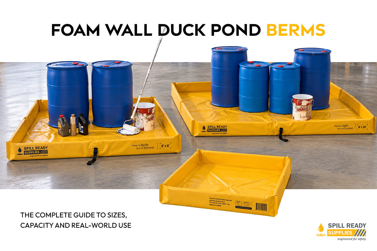 Foam Wall Duck Pond Berms: The Complete Guide to Sizes, Capacity and Real-World Use