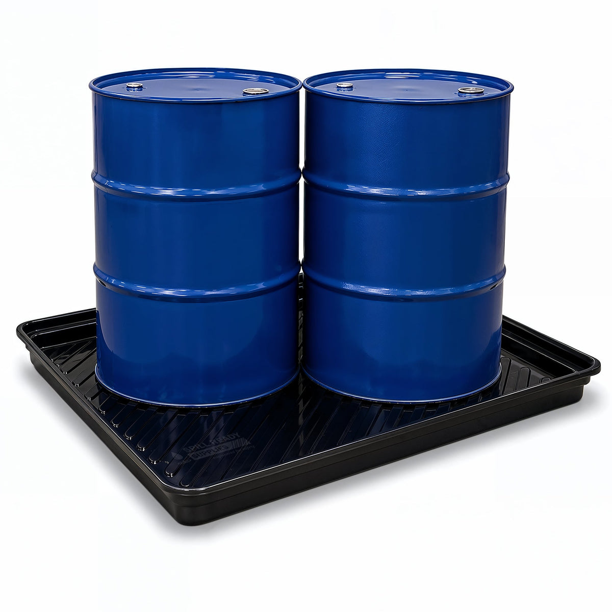 Spill Containment Drip Tray 40 Gal Sump | Polyethylene Black