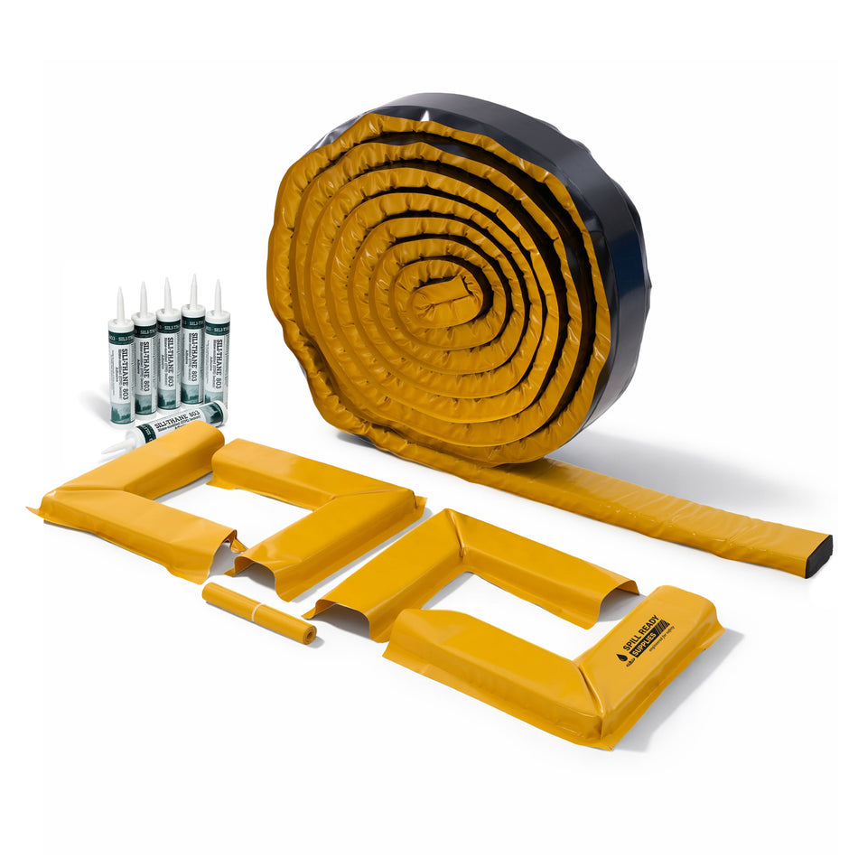 Spill Berm Kit, 50 ft x 5.5" x 2"