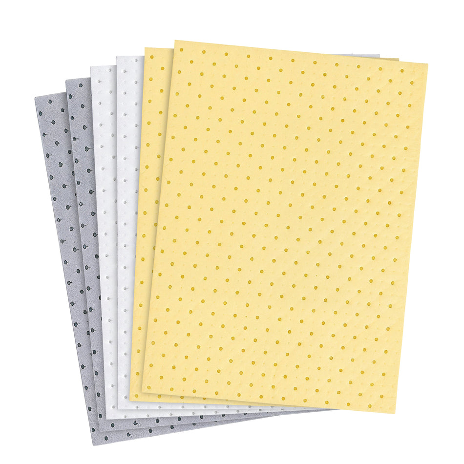 Sample of Spill Ready Supplies Absorbent Pads - Sample Box