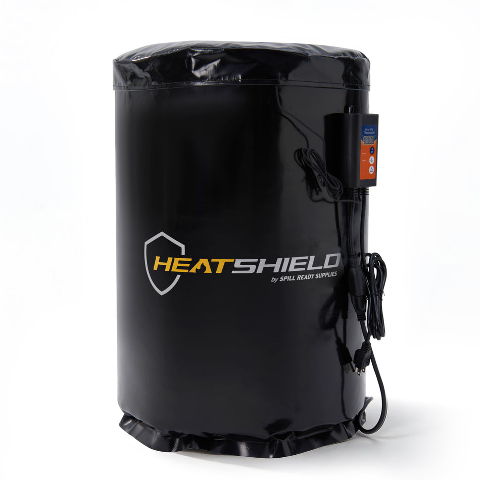 15 Gallon Drum Heating Blanket Full Coverage Electric Drum Heater for Steel & Poly Drums | Industrial Insulated Heating Wrap