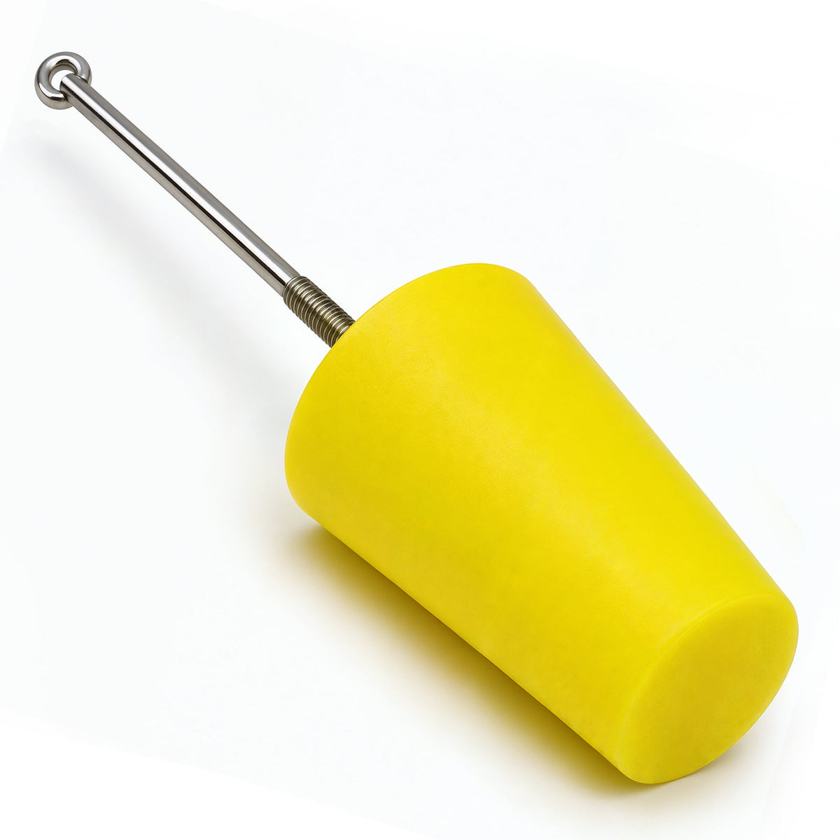 Drain Plug 3in Polyurethane Yellow Tapered
