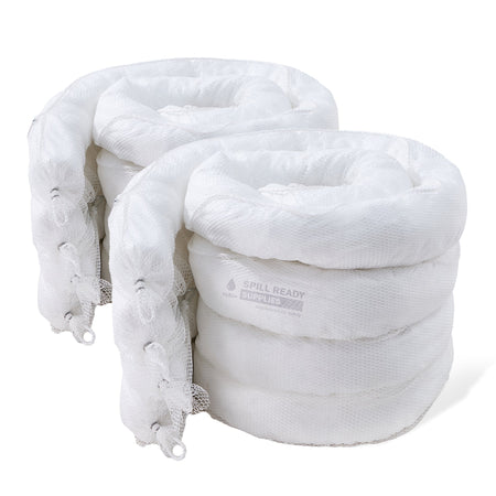Oil Absorbent Boom 3in x 10ft | Marine Oil Spill Containment Boom