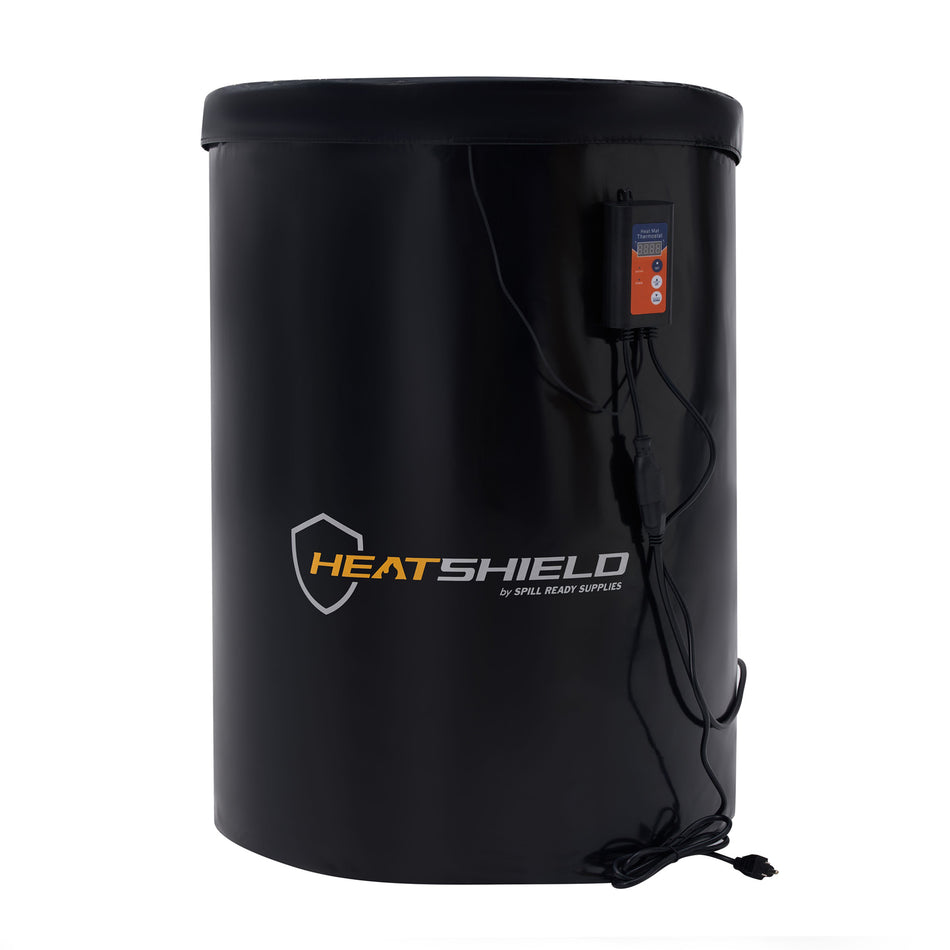 30 Gallon Drum Heating Blanket Full Coverage Electric Drum Heater for Steel & Poly Drums | Industrial Insulated Heating Wrap