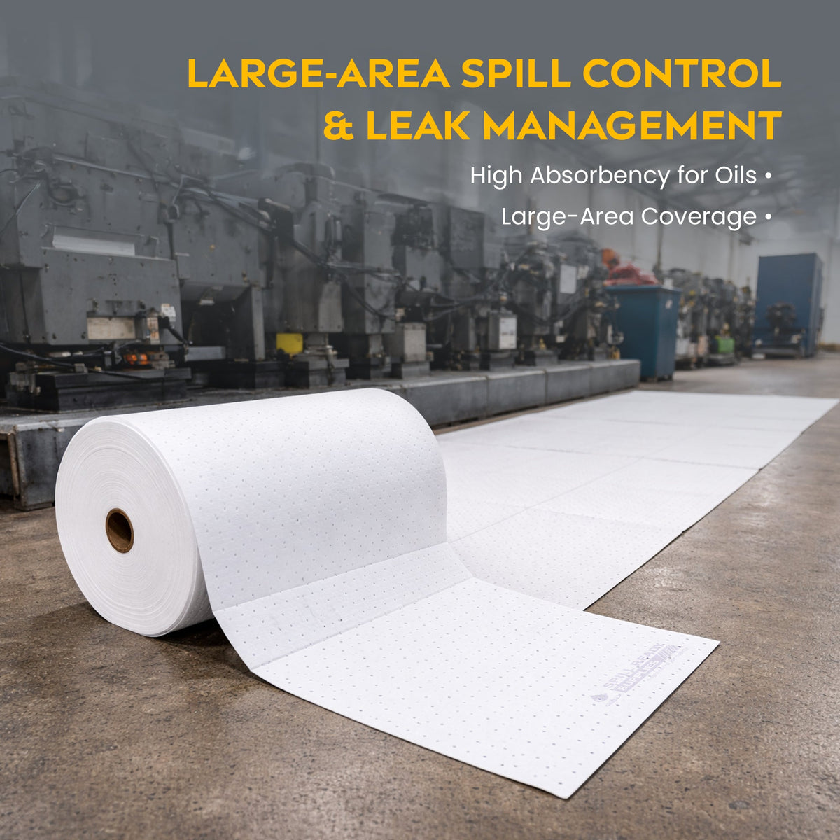 Oil Only Absorbent Mat Roll 30in x 300ft