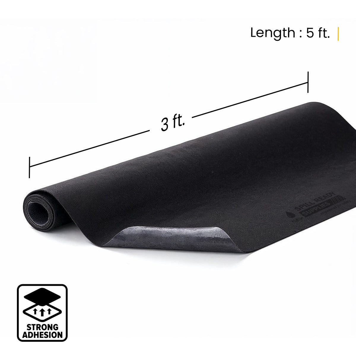 Precut Adhesive Absorbent Floor Mat 3ft x 5ft
