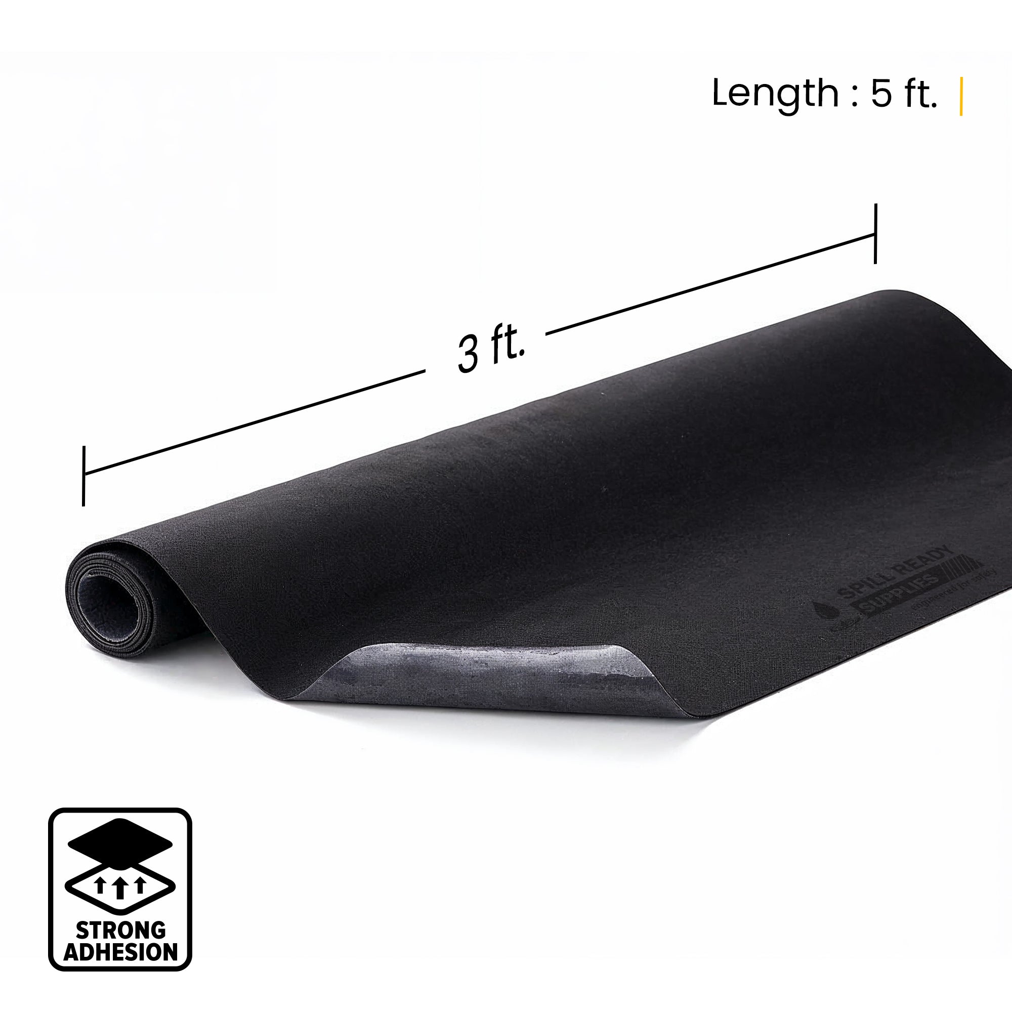 Precut Adhesive Absorbent Floor Mat 3ft x 5ft