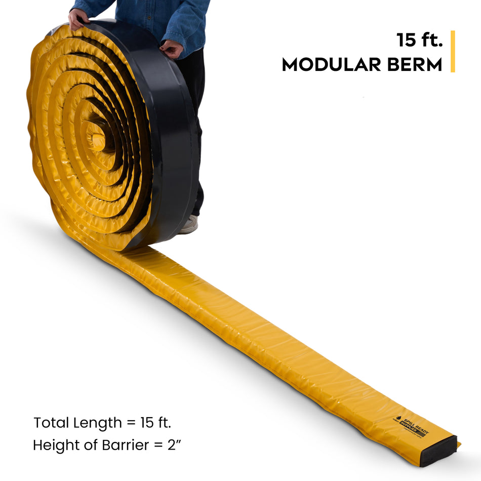 Spill Berm, 15 ft. x 5.5" x 2" (Berm only)