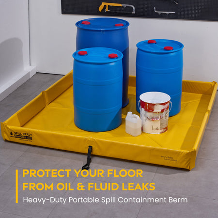 Duck Pond Spill Containment Berm 5ft x 5ft
