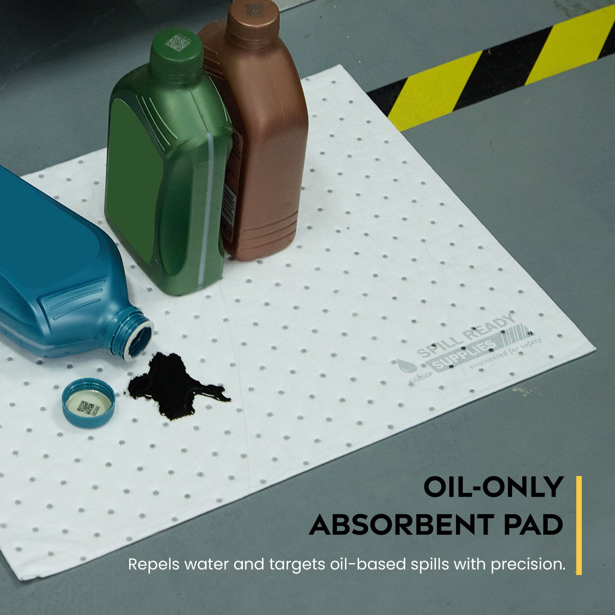 Oil-Only Absorbent Pads 15in x 20in 2mm
