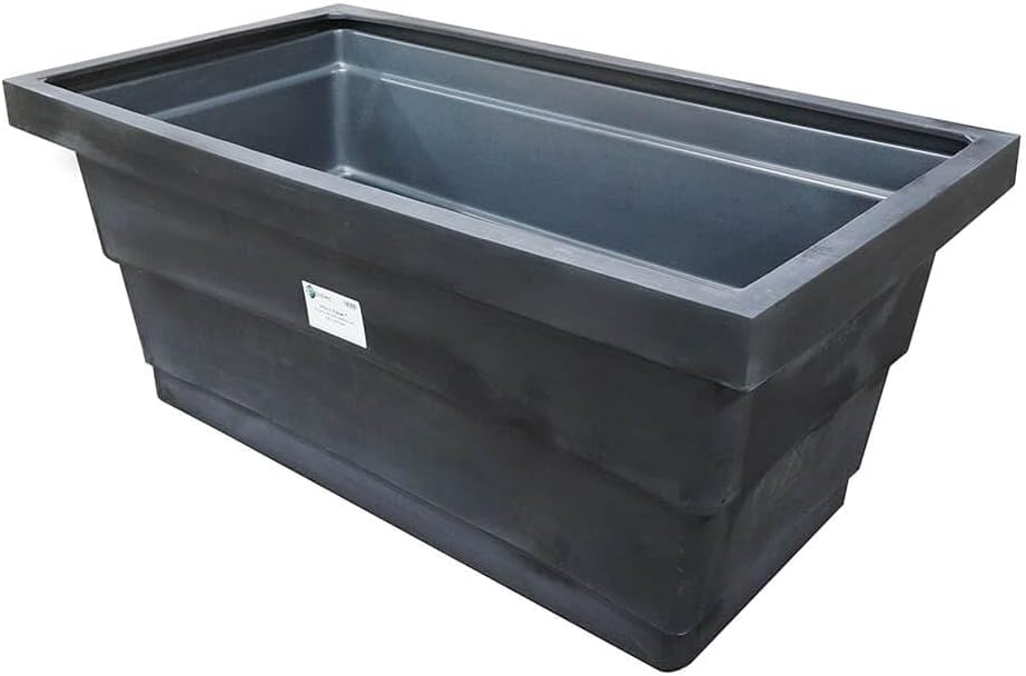 275-Gallon Poly Tank Containment Sump, Black