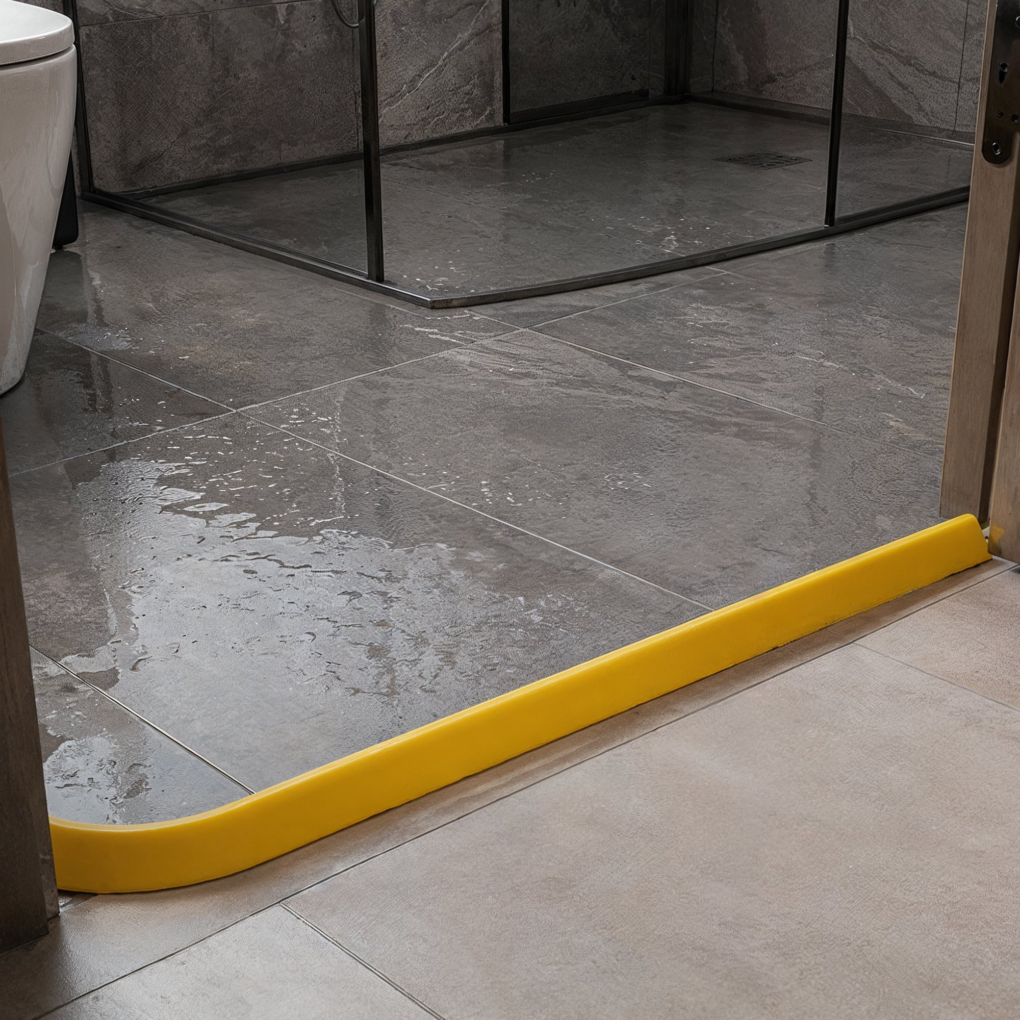 Flexible Spill Dike Bend-N-Seal PVC Yellow