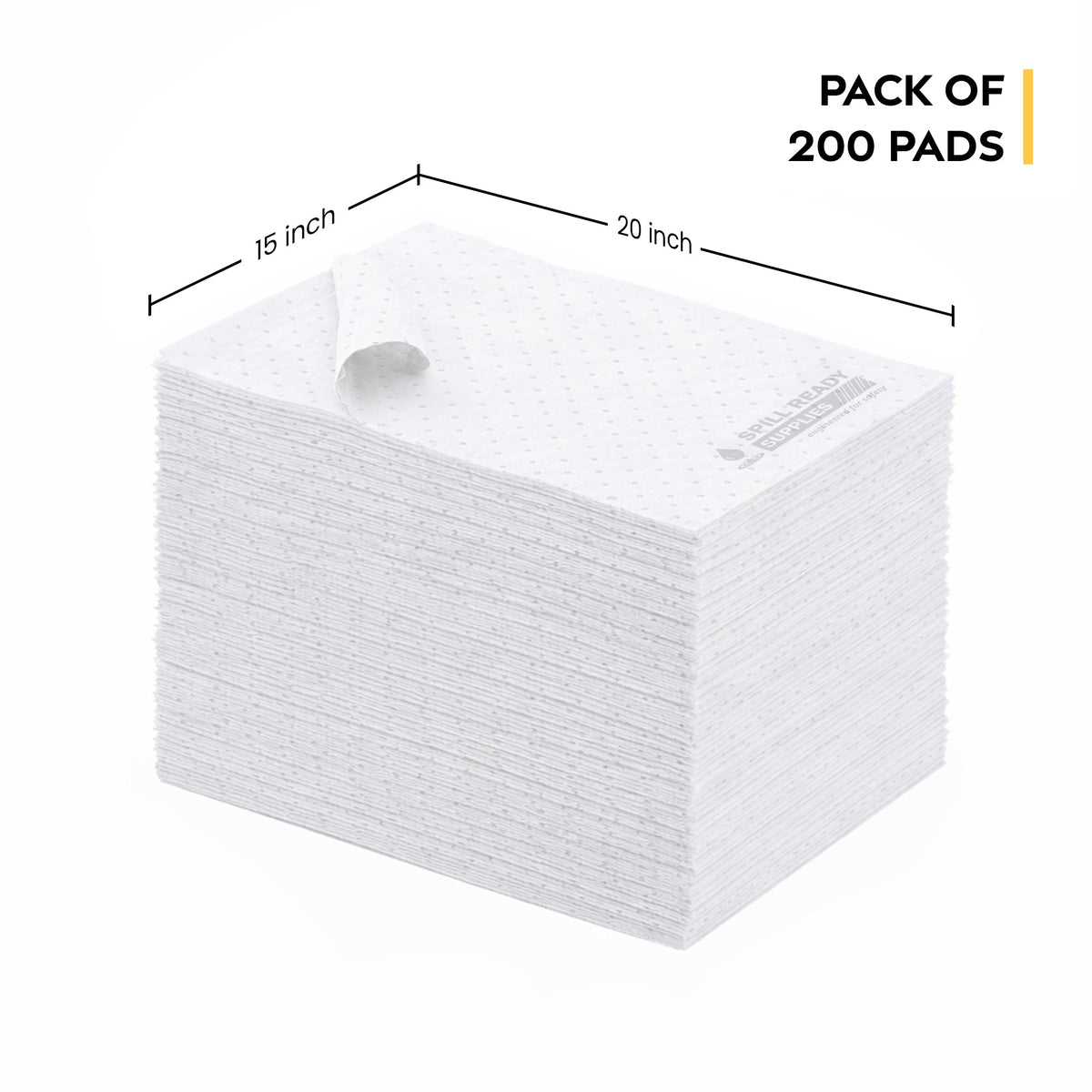 Oil-Only Absorbent Pads 15in x 20in 2mm