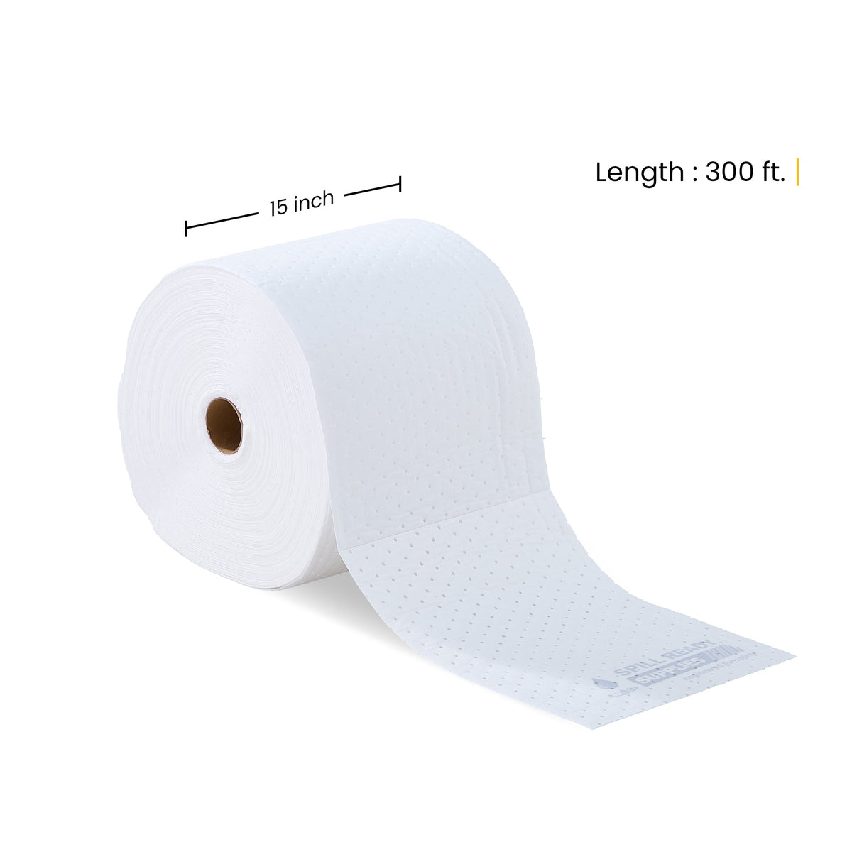 Oil Only Absorbent Mat Roll 15in x 300ft