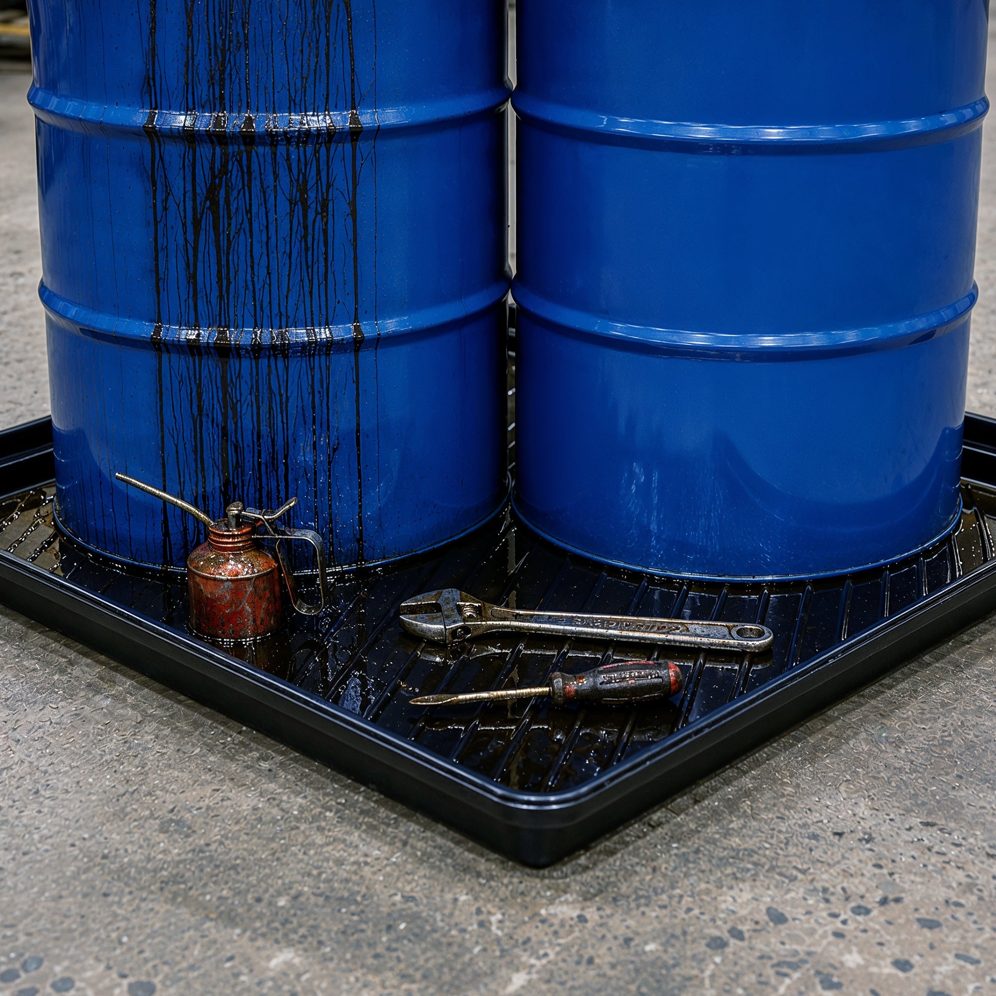 Spill Containment Drip Tray 40 Gal Sump