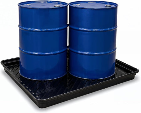 4-pack black spill containment drip trays 47 x 47 in, 40 gallon – image 9