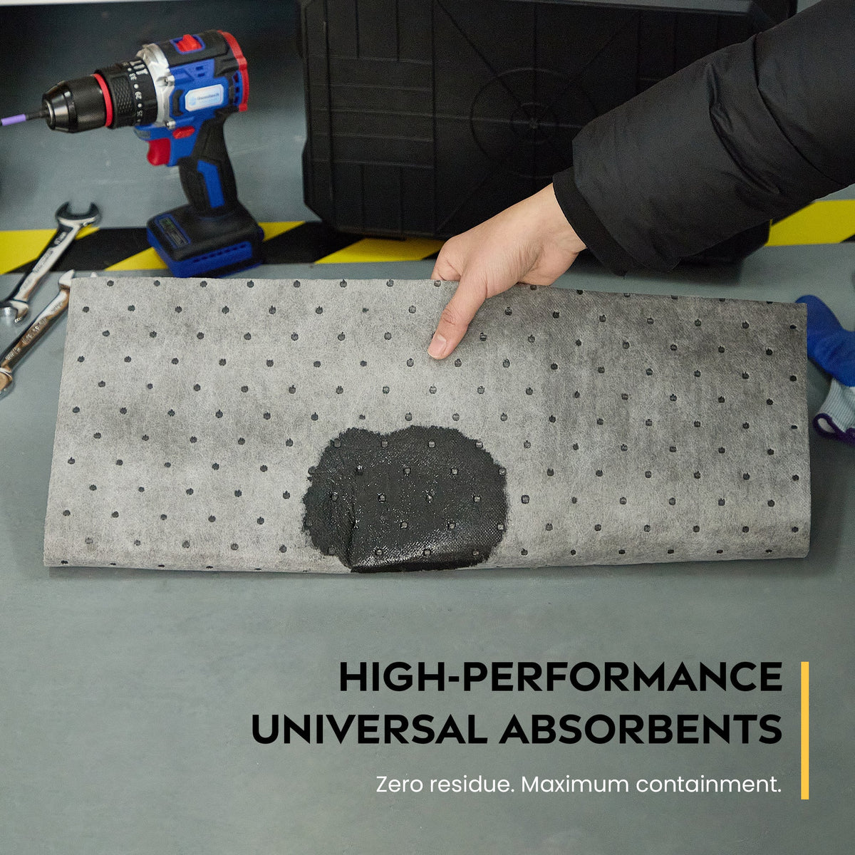 Universal Absorbent Mat Roll 30in x 300ft