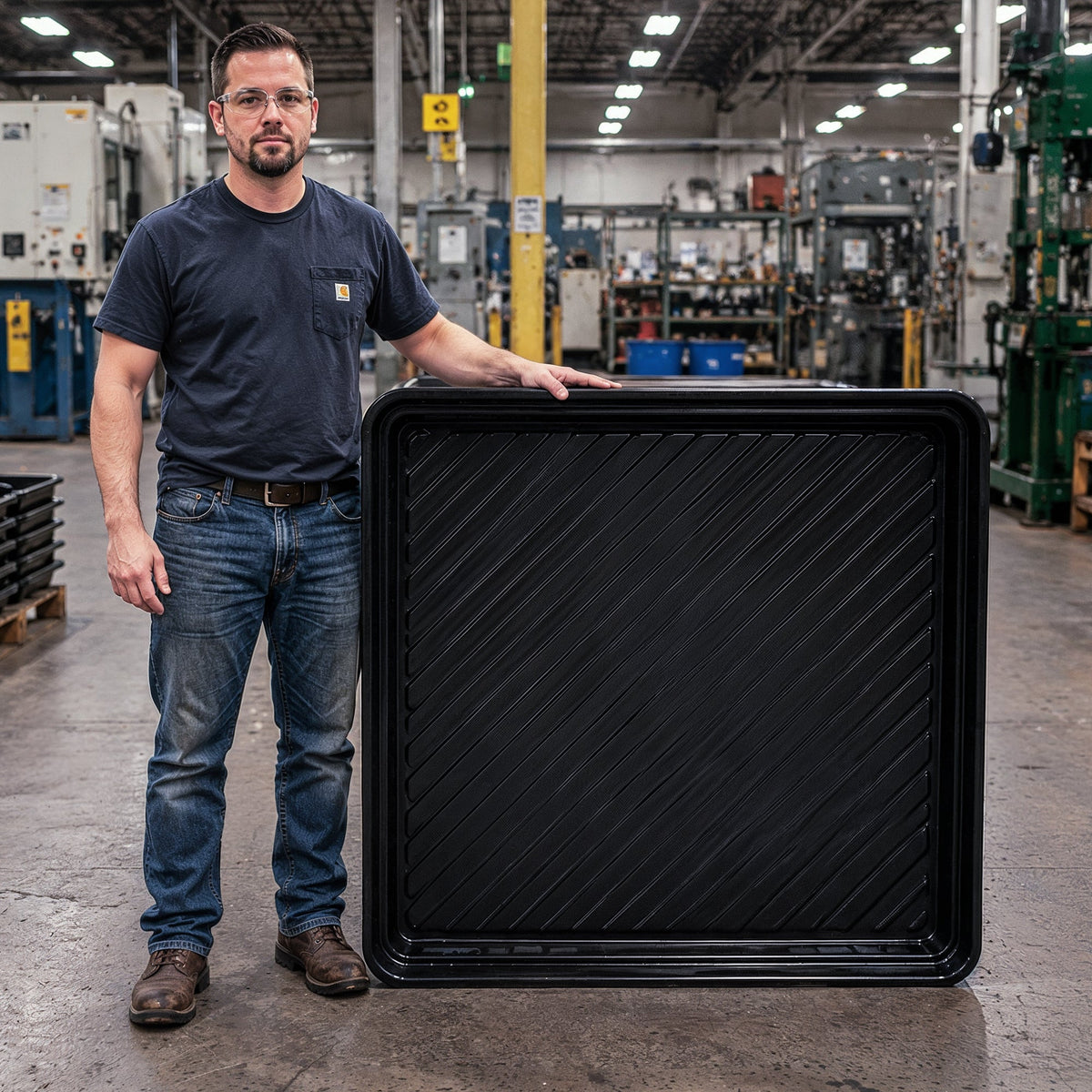Spill Containment Drip Tray 40 Gal Sump
