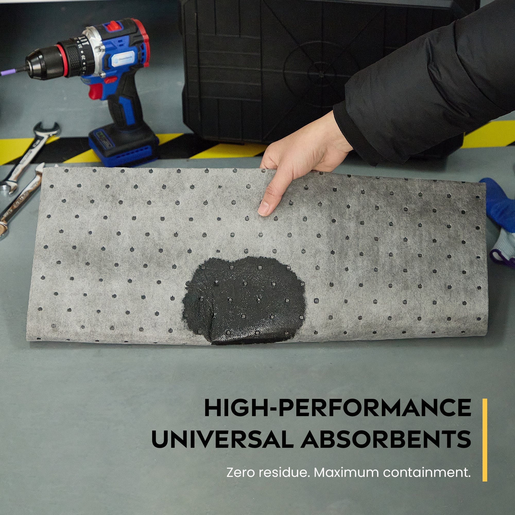Universal Absorbent Mat Roll 15in x 300ft
