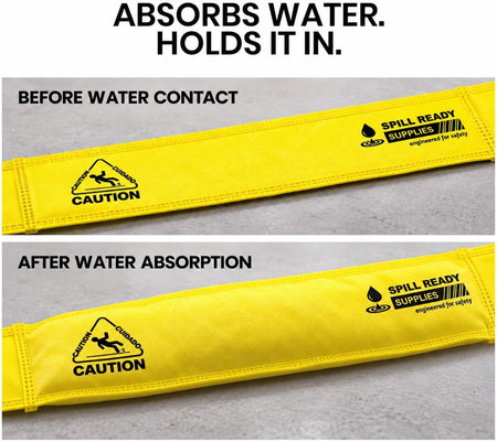 Water leak strip gel-locking SAP core
