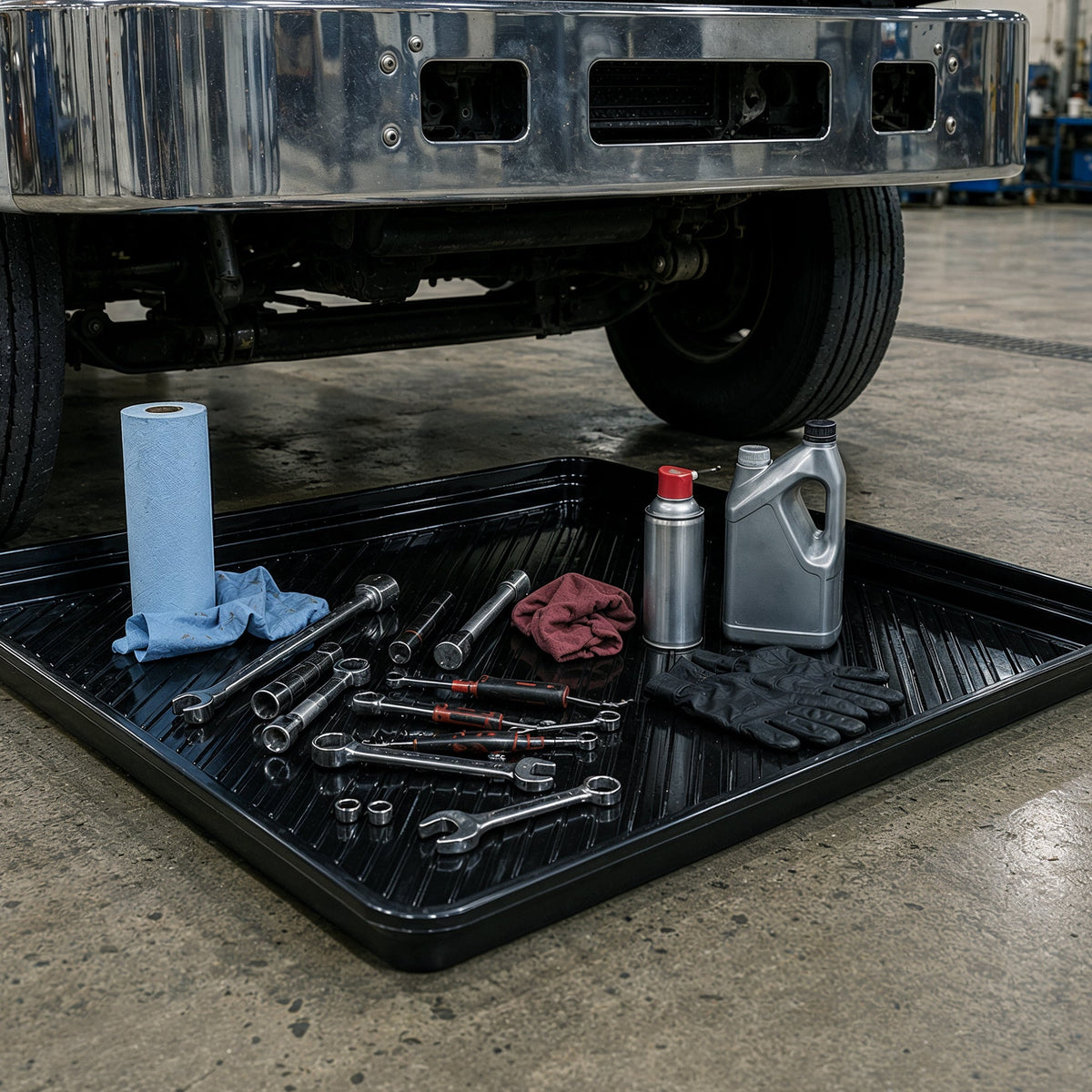 Spill Containment Drip Tray 40 Gal Sump