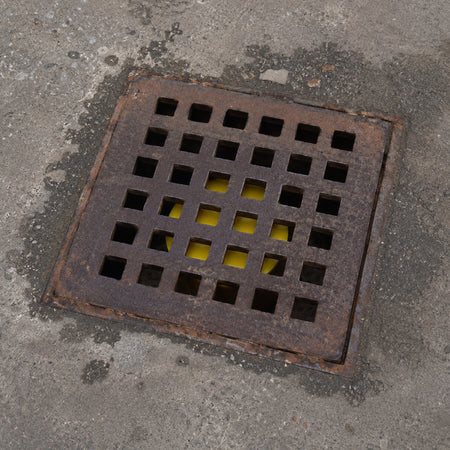 Drain Plug 3in Polyurethane Yellow Tapered