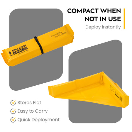 Duck Pond Spill Containment Berm 4ft x 4ft