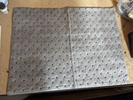 Universal Absorbent Pads 15inx20in 200-Pack | Gray Industrial Sorbent Mats for Oil Coolant Water 2mm