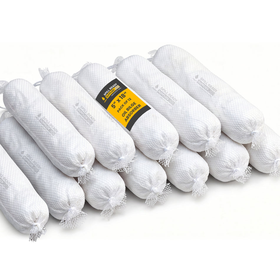 Oil Bilge Absorber 5" x 18" (Pack of 12)